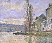 Claude Monet, River at Lavacourt